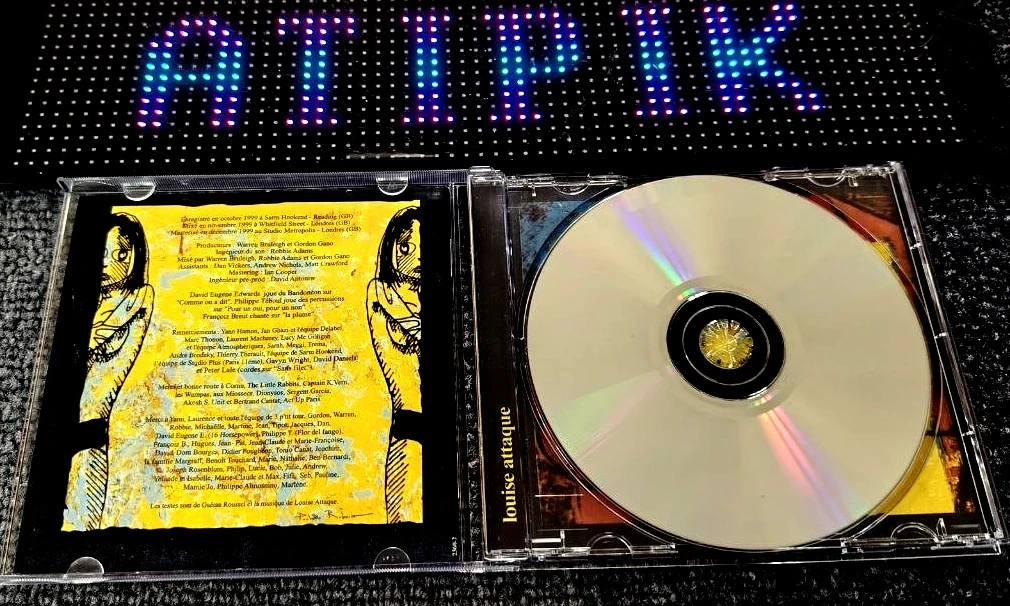 🎸 Cd Louise Attaque  - Comme On A Dit - Álbum Original 2000 🔥 – photo 4